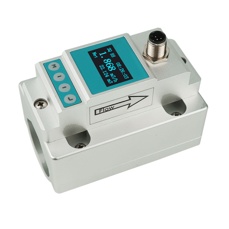 Clamp-On Integrated Ultrasonic Flow Meter