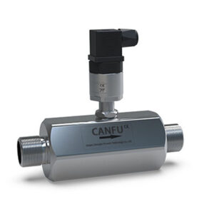 External thread connection type turbine flow meter
