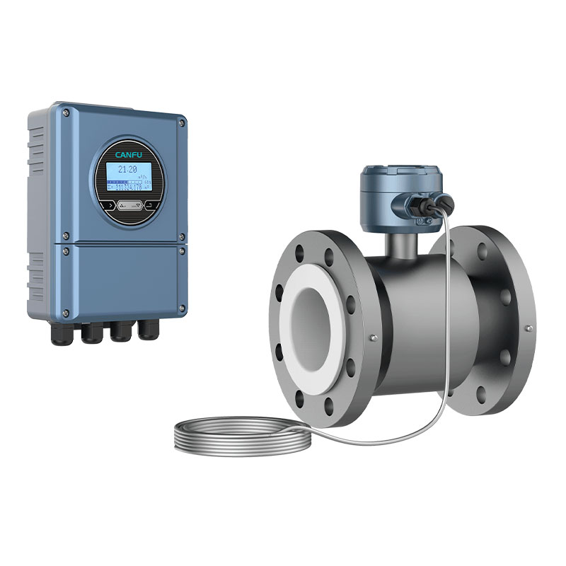 Split-type electromagnetic flow meter