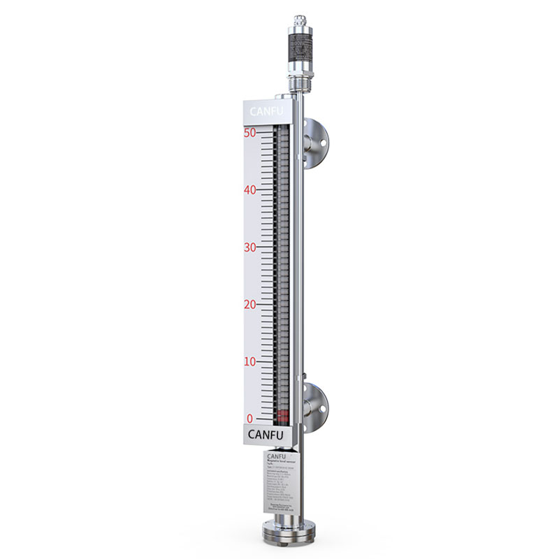 Standard magnetic flap level gauge