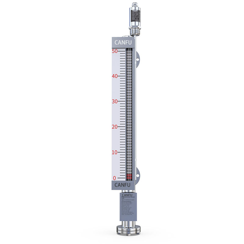 Standard magnetic flap level gauge